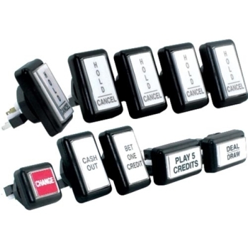 IGT PE-Plus Slant Top LED Button Kit